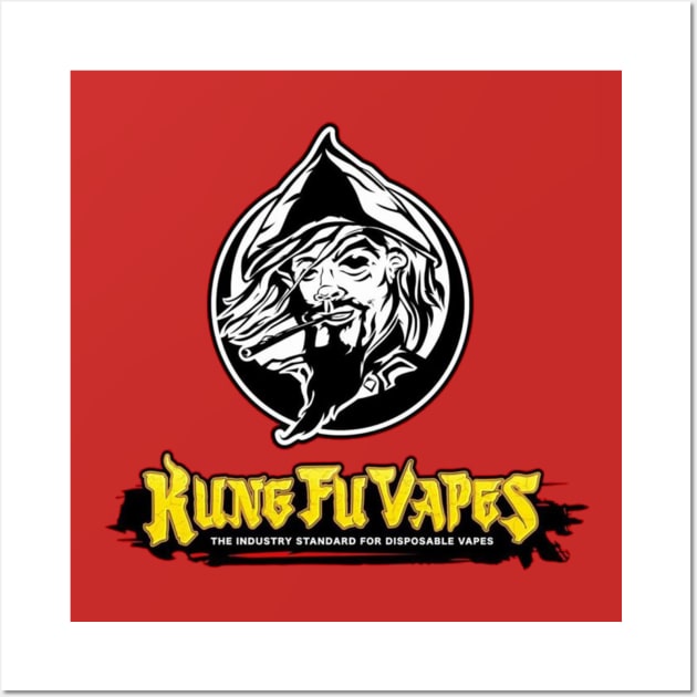 kungfuvapes logos Wall Art by kungfuvapes